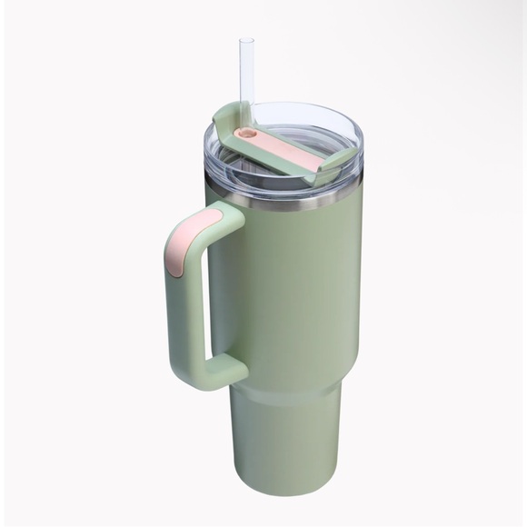 Stanley The Quencher H2.0 Flowstate Green Tumbler 40 oz BRAND NEW IN BOX/SEALED - Picture 3 of 12